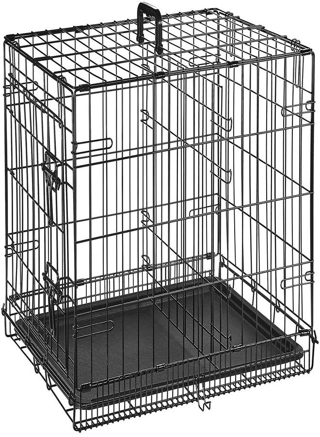 KittuPet Double Door Folding Metal Cage with Paw Protector for Dog & Cat - 24 Inch - Image 4